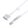 85W 5 Pin MagSafe 2 (T-Shaped) to USB-C / Type-C PD Charging Cable(White)