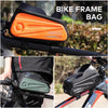 WEST BIKING Bicycle Bag EVA Hard Shell Front Beam Bag Mobile Phone Waterproof Upper Tube Bag Mountain Bike Riding Equipment, Size: 1.7L(Future Gray)