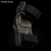 SULAITE Motorcycle Protector Rider Wind Warmth Protective Gear Riding Equipment, Colour: Black Knee Pad+Elbow Pad