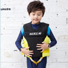 HiSEA L002 Foam Buoyancy Vests Flood Protection Drifting Fishing Surfing Life Jackets for Children, Size: L(Black Yellow)