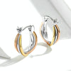 S925 Sterling Silver Simple Earrings Elegant Ladies Earrings