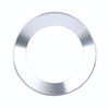 Car Aluminum Steering Wheel Decoration Ring For Volkswagen(Silver)