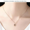 100 Language I Love You Projective Girl Four-leaf Clover Pendant Necklace Jewelry