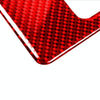 Car Central Control Air Outlet Decorative Sticker for Volvo V60 2010-2017, Left and Right Drive(Red)