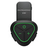 LX1 Motorcycle Half Helmet Waterproof Wireless 5.3 Bluetooth Headset, Version: English(Classic Green)