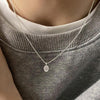 Ladies Light Luxury Bowknot Necklace Clavicle Chain, Specification:XL1603