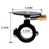FMFXTR Bicycle Bell Mountain Bike Invisible Retro Loud Bell(Black)