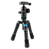 BEXIN V30 Adjustable Aluminum Alloy Desktop Camera Tripod Mini Portable Folding Live Tripod(MS08-S)