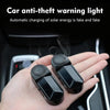 Car Solar Anti-Theft Alarm LED Warning Light With Aromatherapy(Blue Light)