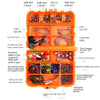 213 PCS / Set Road Squid Hook Accessories Set(026 Orange Box)