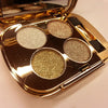 Professional  Eye Makeup Eyeshadow Palette Gold Smoky Cosmetics Makeup Palette Diamond Bright Glitter Eye Shadow(2)