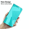 For Huawei P30 Pro Imitated Mirror Surface Horizontal Flip Leather Case with Holder & Card Slots & Wallet & Lanyard(Mint Green)