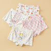 4pcs Cartoon Comfortable Combed Cotton Soft Breathable Girls Underwear, Size: XXL(DH055)