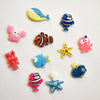 20pcs Luminous Ocean Series PVC Soft Rubber Cave Shoes Decorative Buckle(12)