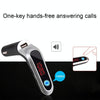 S7 Smart Digital Display Music Player Calling Car Charger, Color: Black