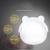 4 PCS Smart Light Control LED Bedroom Mini Night Light Energy-Saving Bedside Lamp, US Plug(Yellow)