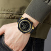SKMEI 2078 Multifunctional Men 50M Waterproof Sports Fashion Digital Wrist Watch(Black Gold)