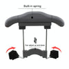 Car Faux Leather Retractable Coat Hanger (Grey)