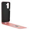 For Samsung Galaxy A16 Magnetic Vertical Flip Leather Phone Case(Rose Gold)