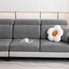 Knitted Lazy All Inclusive Sofa Cover Household Stretch Sofa Covering Cloth, Color: Dark Gray(Extra Large Single Person)