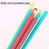 Children Educational Toys Stress Relief Silicone Sensory Activity Board(Pink)