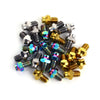 8 PCS / Set Titanium Alloy Bicycle Pedal Anti-slip Screw M4(Gold)