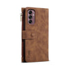 For Samsung Galaxy A26 5G ESEBLE Retro Frosted RFID Flip Leather Phone Case(Brown)