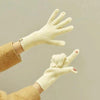 227-A0124 Wool Knit Striped Warm Touchscreen Gloves Winter Warm Cycling Gloves(Drak Grey)
