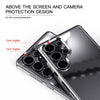 For Samsung Galaxy S25 Ultra 5G Crystal Clear TPU Hybrid PC Phone Case(Transparent)