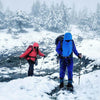 Folding Adjustable Crutch / Walking Stick with Compass, Height: 0.5-1.1m (Random Color Delivery)
