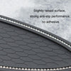 Car Center Console Ornaments Oval Anti-slip Mat, Style: Without Diamond
