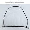 Baby Stroller Pushchair Mosquito Net Newborn Carriage Cradles Cover(White)