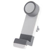 Portable Air Vent Car Mount Holder, For iPhone, Galaxy, Sony, Lenovo, HTC, Huawei, and other Smartphones (White + Grey)(White)
