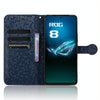 For Asus ROG Phone 8 Pro Honeycomb Dot Texture Leather Phone Case(Blue)