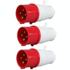 Industrial Plug IP44 Waterproof Aviation Connection Plug, Style: 4 Core 32A
