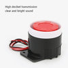 120dB Wall Mount Siren Alarm 12/24/220V IP54 Red/White/Black