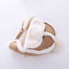 MZ9967 Children Hat Autumn and Winter Thickening Plus Velvet Warm and Windproof Flight Cap Ear Protection Cap, Size: One Size(Orange)