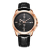OCHSTIN 6059D Pilot Series Multifunctional Quartz Luminous Men Watch(Rose Gold Black)