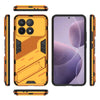 For Xiaomi Redmi K70 5G Punk Armor 2 in 1 PC + TPU Phone Case with Holder(Orange)
