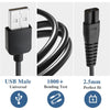 For Xiaomi Mijia MJTXD01SKS Electric Shaver USB Charging Cable Power ,Spce:  2pcs Cable+CN Plug