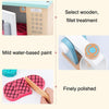 Children Simulation Kitchen Set Baby Wooden Food Cutting Pretend Play Toy Coffee Machine