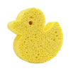 Baby Bathing Wood Pulp Sponge Cute Cartoon Soft Bath Sponge Bath Scrubber, Model: Duck