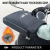 CS-1780A2 Winter Fleece Thickened Warm Outdoor Motorcycle Gloves, Style:Small Mouth Version