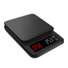 Household Hand-Pushed Coffee Scale USB-Powered Smart Kitchen Scale With Timing, Specification: 10kg/1g