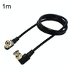 1m BNC Male Right Angle Coaxial Cable - CCTV & Security Camera