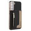 For Samsung Galaxy S25+ 5G Zipper Horizontal Magnetic Card Bag RFID MagSafe Phone Case(Black)