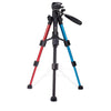 JMARY KP-2203 Portable Aluminum Alloy Telescopic SLR Camera Phone Photography Tripod(Red)