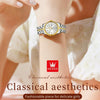 OLEVS 5526 Women Diamond Set Luminous Waterproof Quartz Watch(White)