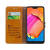 Business Style Oil Wax Texture Horizontal Flip Leather Case for Xiaomi Redmi Note 6 Pro, with Holder & Card Slots & Wallet(Light Brown)