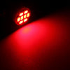 10 PCS T10 8 LED Car Signal Light Bulb(Red Light)
